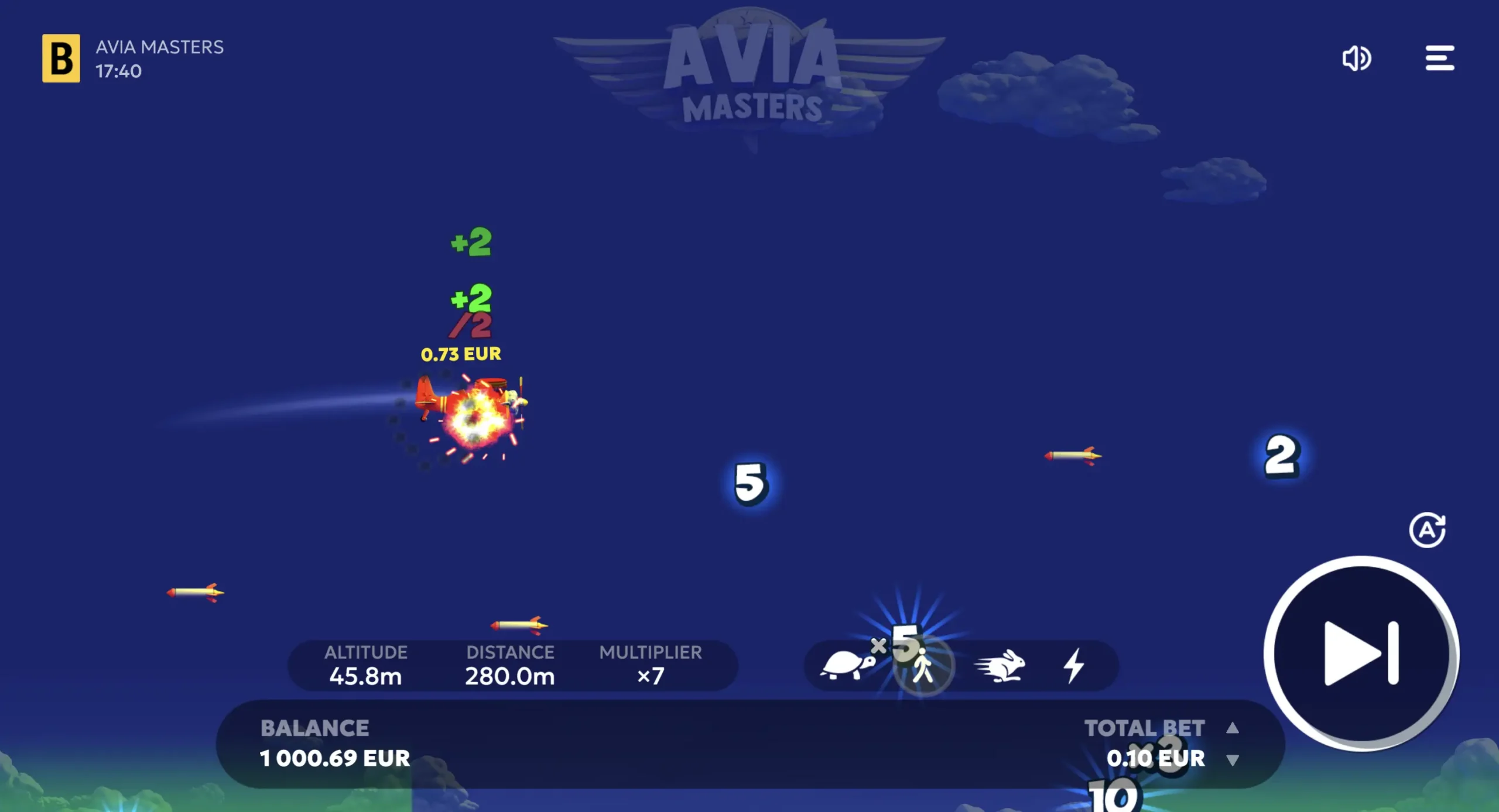 Avia Masters Gameplay